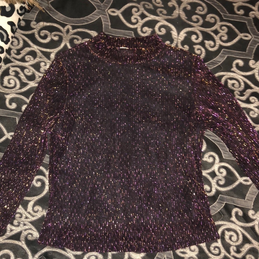 Long sleeve sparkle shirt!
